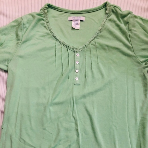💙💚Liz Claiborne Pajama Set💚💙 - Picture 3 of 3